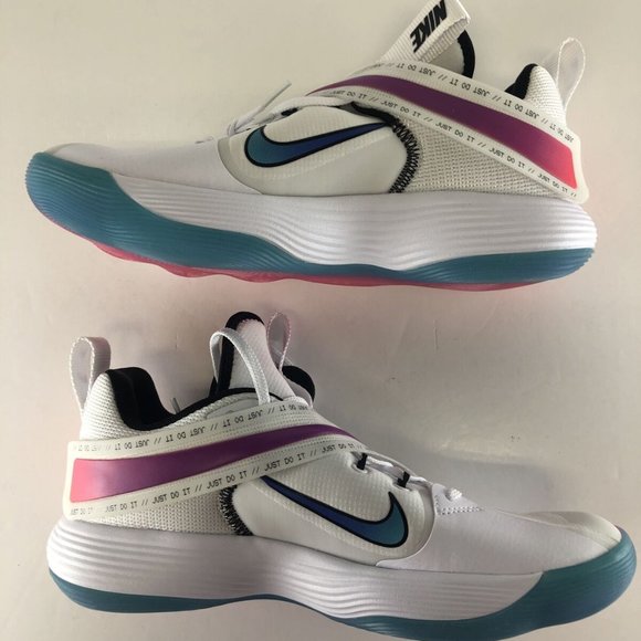 Nike React HyperSet SE Volleyball Shoes Womens  CN9609-120 Crimson Jade New - Picture 4 of 10